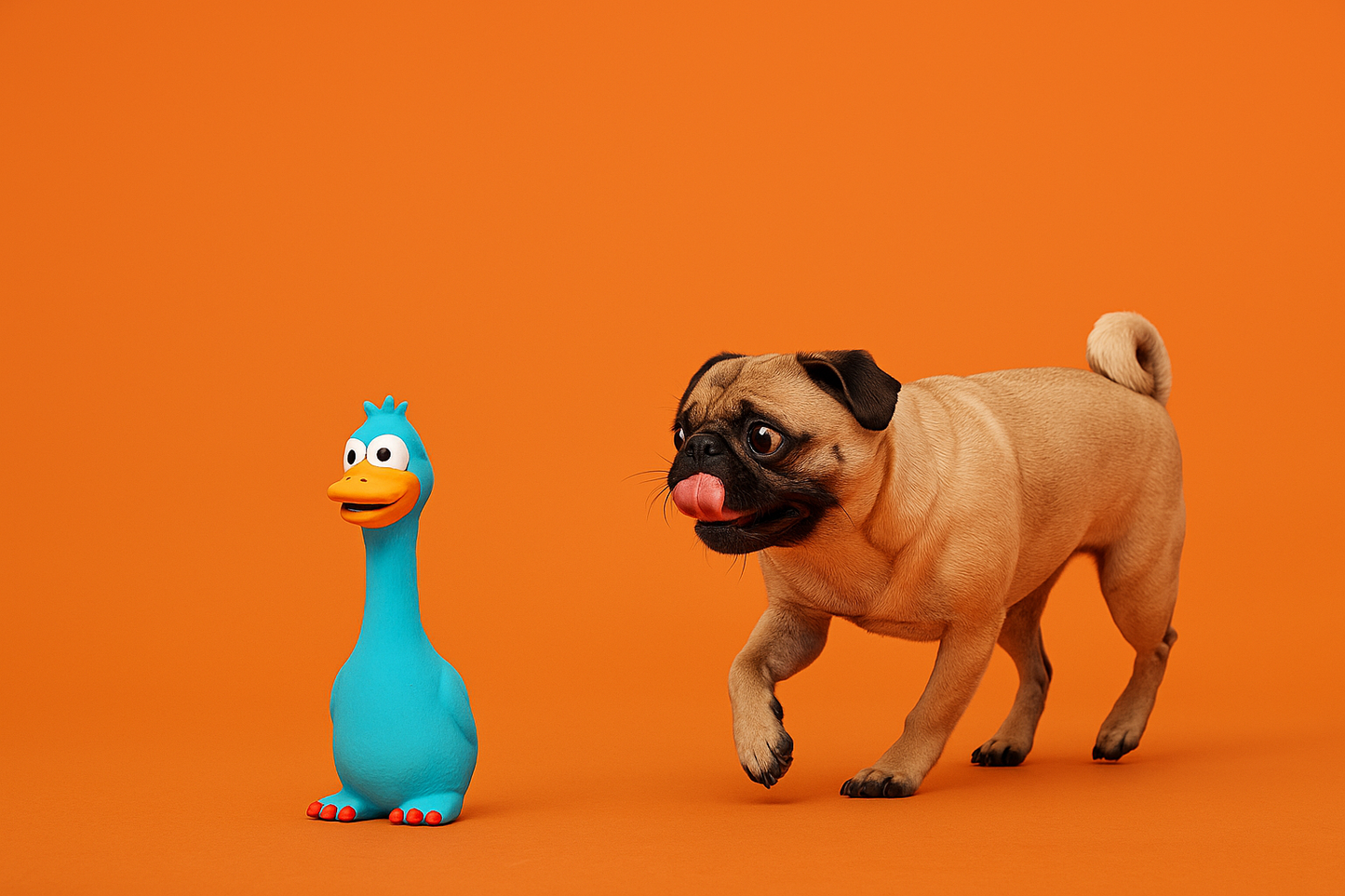 Squawk & Chew Chicken Toy